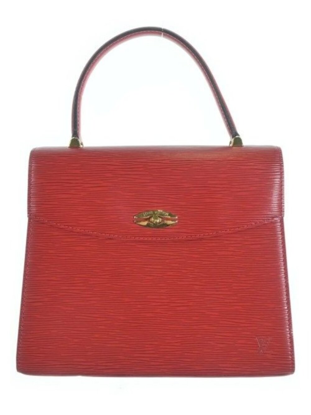 Louis Vuitton Epi Malesherbes Handbag Red